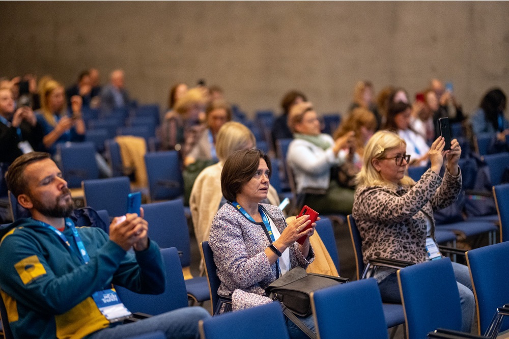 uczestnicy konferencji edukacyjnej Edutrendy