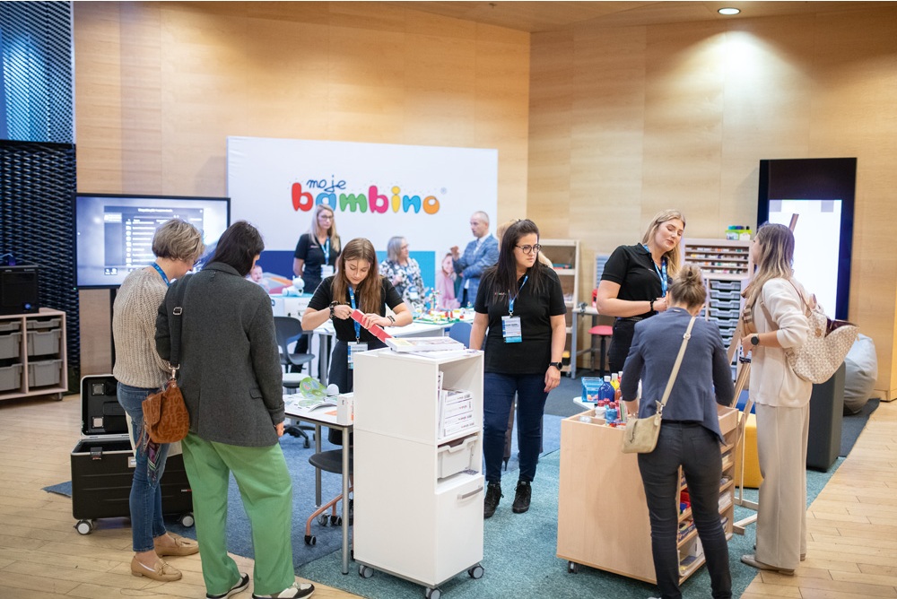 stoisko wystawiennicze Moje Bambino konferencja edukacyjna