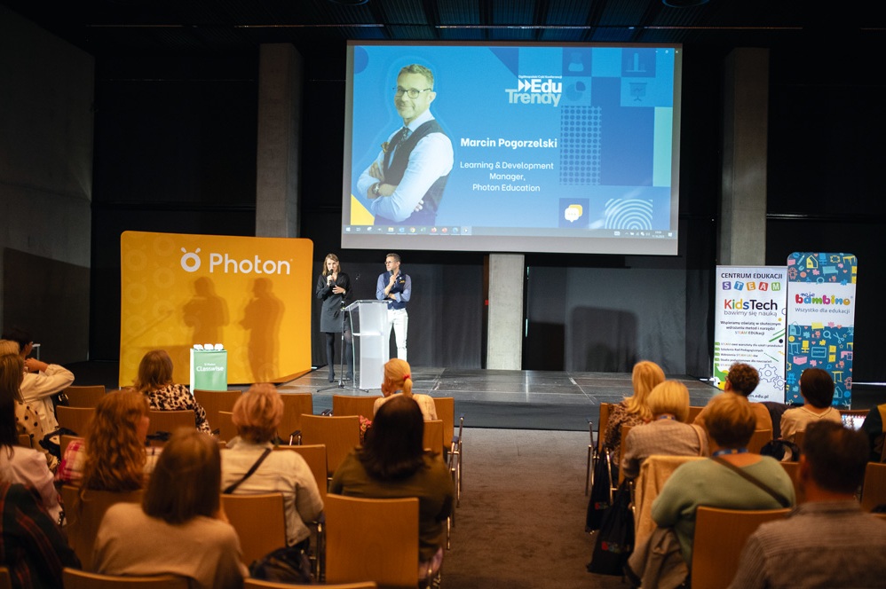 wystapienie Photon na konferencji edu trendy