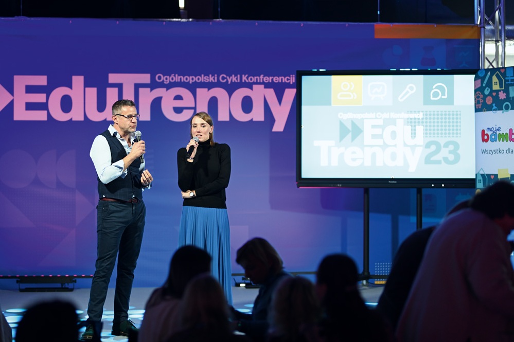 wtsapienie partnerów Moje Bambino i photon podczas konferencji edukacyjnej
