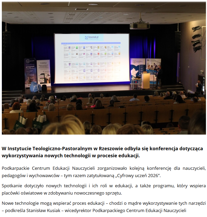 konferencja cyfrowy uczen 2026